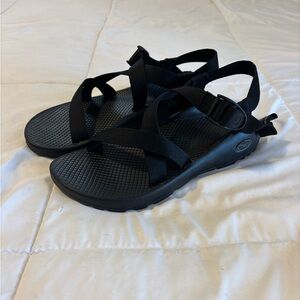 Chaco Z/1 Classic Black Strappy Sandals Women’s Size 8